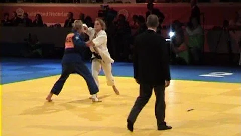 Judo Rotterdam 2008 Wichers (NED) - Baeyens (BEL) ...