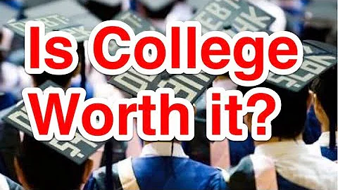 Is College Worth It? A discussion of education, jo...