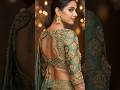 Designer bridal look back neck blouse design #fashiodesign #sleevelesss and #sarees