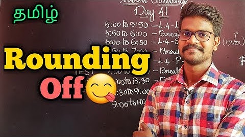 Rounding|Off|Physics 11|Tamil|MurugaMP