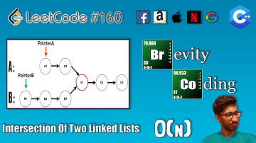 [C++] LeetCode 160 - Intersection Of Two Linked Lists in O(N) Time And O (1) Space Complexity