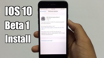 How To Install IOS 10 Beta 1 On Your Iphone Without Computer.