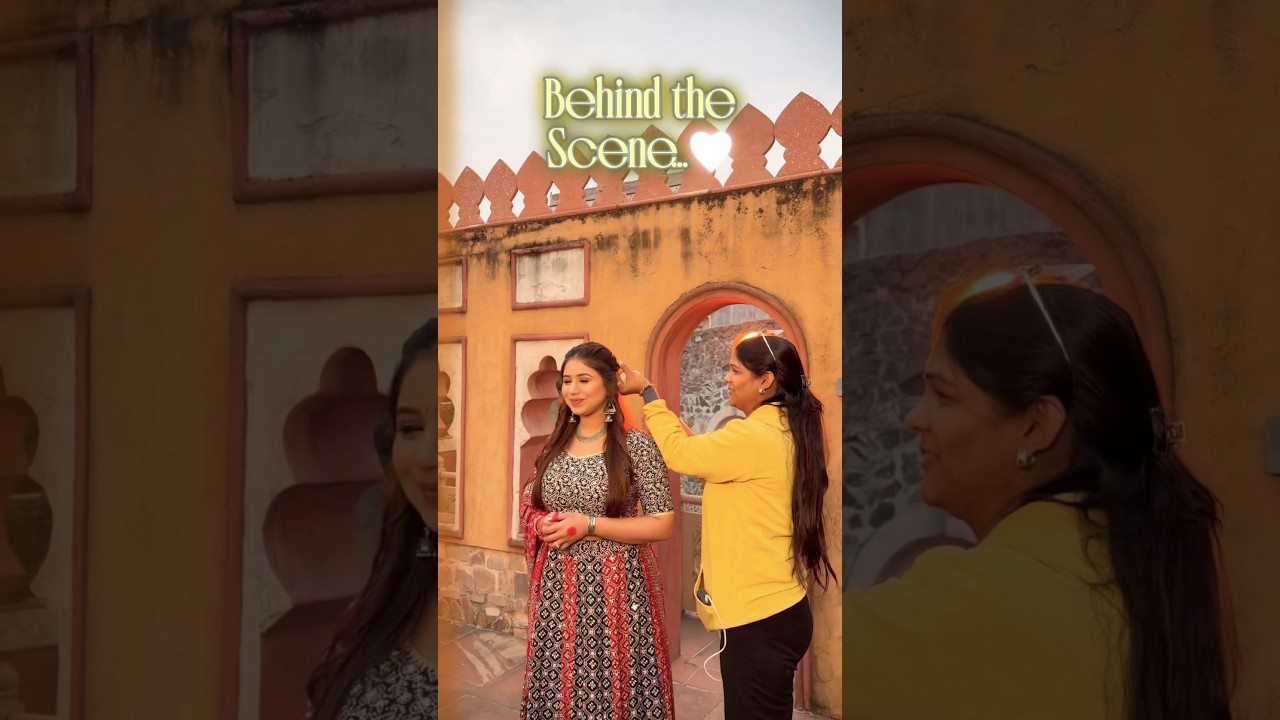Still from the short clip: Khatu Shyam Bhajan 🙏 | Sushmita Srivastava #devotional