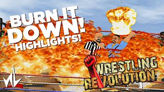 nL Highlights - SO. MANY. EXPLOSIONS. (Wrestling Revolution) screenshot 2