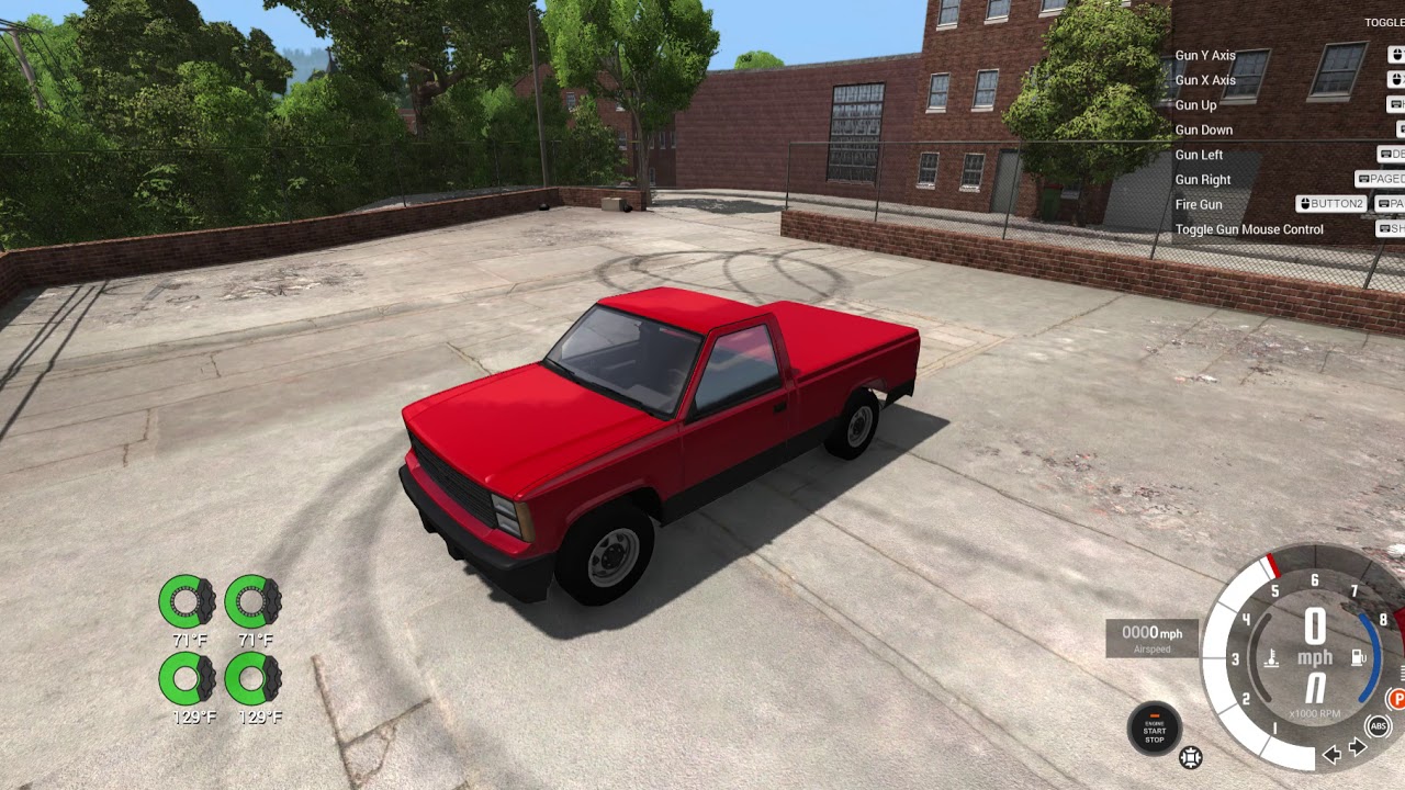 BeamNG.drive V10 Test Higher RPM - YouTube