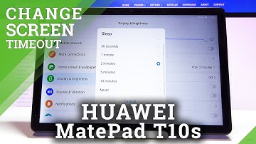 How to Change Screen Timeout in HUAWEI MatePad T10s – Customize Display Settings