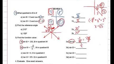 Unit 7 Day 19 Test Review Solutions Video Page 1