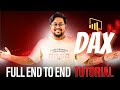 1 hour  complete power bi dax end to end  power bi dax tutorial  full course by satyajit