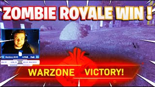 Dropping 35 KILLS IN Zombie Royale Warzone ! Become a ZOMBIE In WARZONE ! Haunting Of Verdansk Event