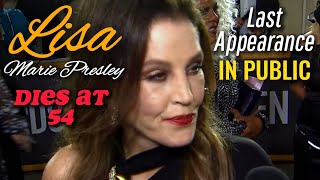 Lisa Marie Presley Last Appearance in Public and Announcement of her Death 😔