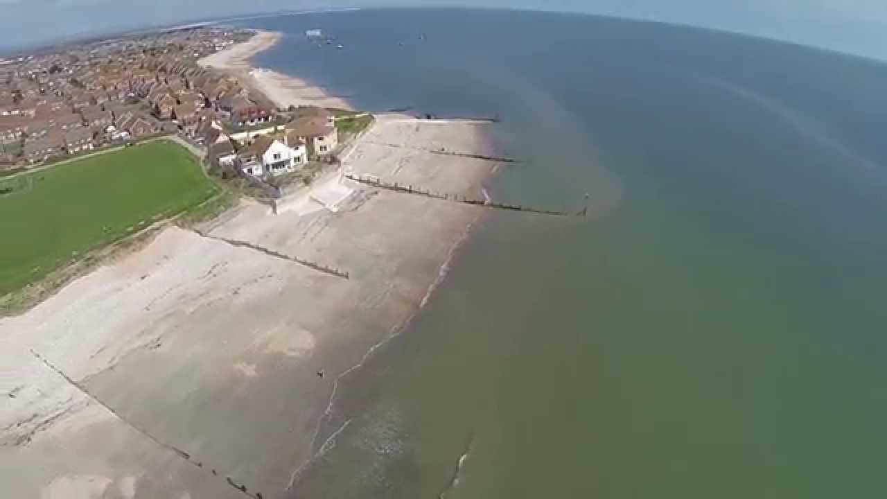 Selsey Beach & across to a Shoal Island.