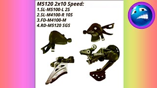 Переключатели FD-M4100-M, RD-M5120 + манетки : SL-M5100-L SL-M4100-R 💫 @PlusDevice 💫 #KupLu_DEv1ce