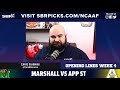 College Football Opening Lines 🏈 | Marshall vs. App St. Week 4 Early Odds And Preview