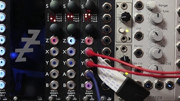 disting mk3 - Crossfade/Pan