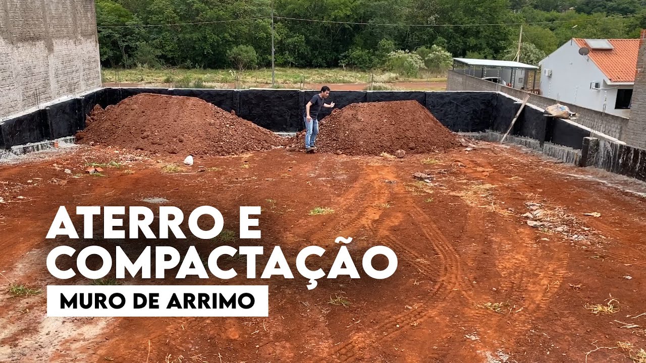 Como fazer Muro de Arrimo de pedra - Faça você / Pedreiro