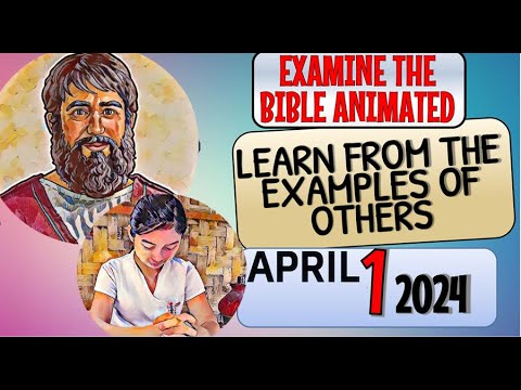 🔵 LEARN FROM THE EXAMPLES OF OTHERS EXAMINE THE BIBLE ANIMATED - YouTube