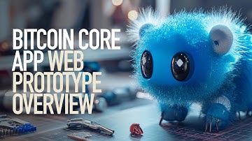 Bitcoin Core App web prototype overview