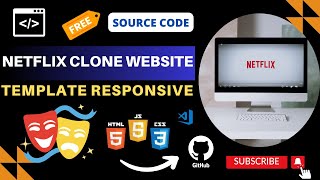 Day 40 |Netflix Clone Website Template Using HTML CSS & JS Free Source Code|Link in the Description|