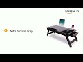 Fangle table mate adjustable foldable multi  function portable study table laptop table study table