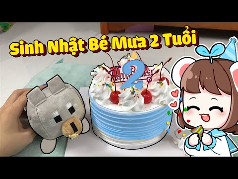 Video Mèo Simmy Tổ Chức Sinh Nhật Bé Mưa 2 Tuổi Ngoài Đời - youtube