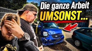 3 Cars DESTROYED! Drunk driver crashes onto my car dealership lot