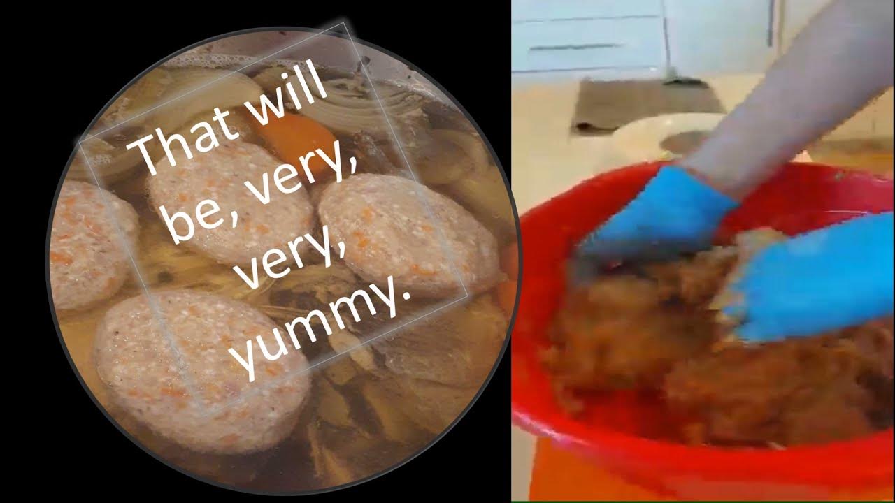 How to make Gefilte Fish by Mrs Salty of London Beigel and Salt beef bar Pattaya YouTube