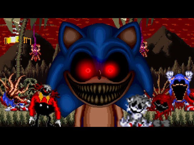 Sonic Exe One Last Round Leaks - Sonic Exe One More Round by Mr