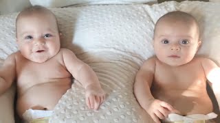 Cutest Twin Babies Laughing and Paying Together - Funny Twins Baby Video | Cute kids world