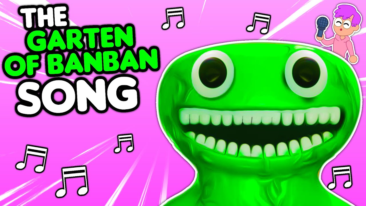 THE GARTEN OF BANBAN SONG! 🎵 (Official LankyBox Music Video!)'s Banner