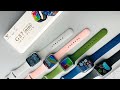 Model gs7 mini smart watch  41mm  full screen wearfit pro app wireless charging  unboxing