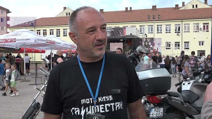 Dušan Mlađović predsednik moto kluba Gazimestan