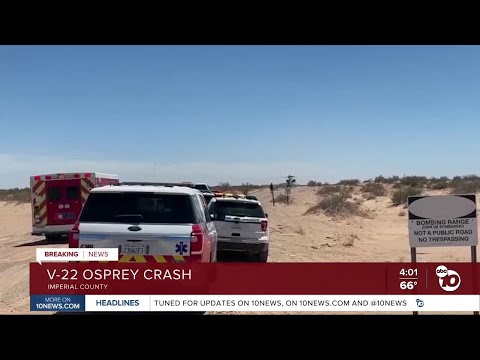 V-22 Osprey Crash