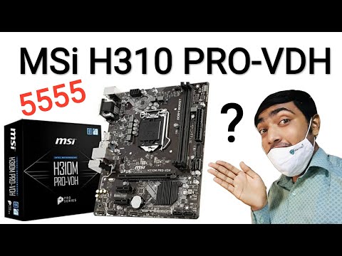 MSI H310M PRO-VDH PLUS Motherboard Unboxing and Overview @msi | chhayank hirpara