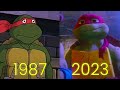 Evolution of Raphael in TMNT Movies &amp; TV (1987-2023)