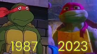 Evolution of Raphael in TMNT Movies &amp; TV (1987-2023)