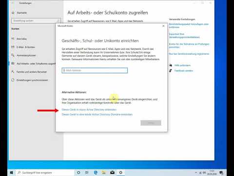 Windows 10  Azure AD beitreten