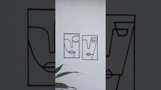 Diy home decor ideas/wall decor idea using Bamboo Stick 😱 #shorts #bamboocraft  #diy #bamboo