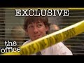 Jim & Dwight's Police Tape Prank (EXCLUSIVE  - The Office US