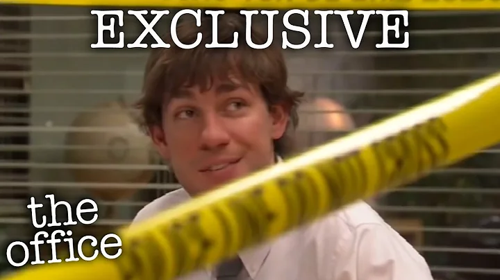 Jim & Dwight's Police Tape Prank (EXCLUSIVE) - The...