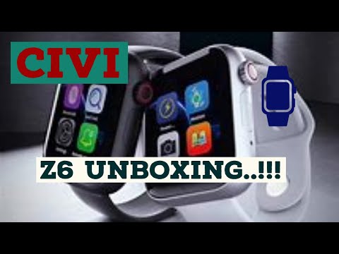 CIVI Z6 SmartWatch UnBoxing | CIVI SmartWatch Review in Malayalam