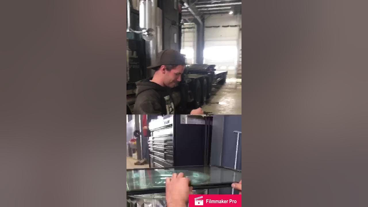 Peterbilt windshield installation YouTube