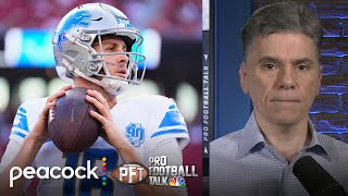 What pay tier does Detroit Lions' Jared Goff deserve in extension? | Pro Football Talk | NFL on NBC
