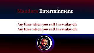 DJames Ft. Crayon  – Avalay (Official Lyric Video)