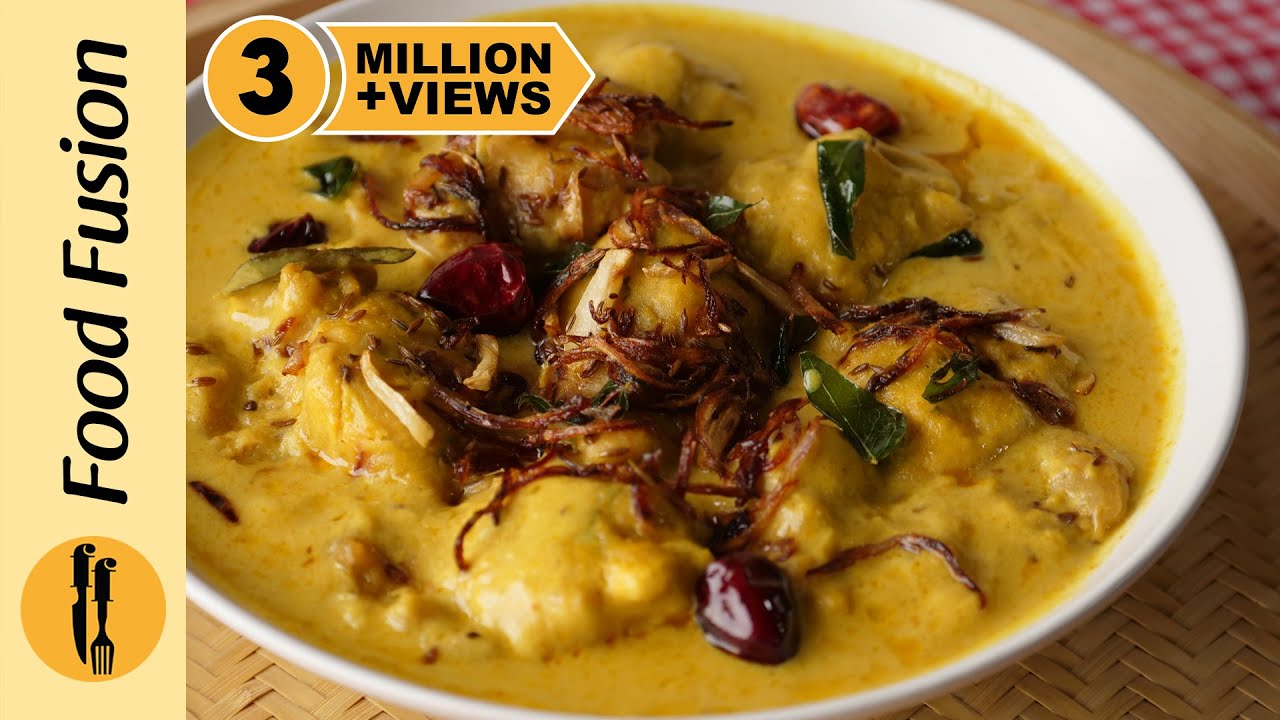 Pakora Kadhi Recipe By Food Fusion Youtube