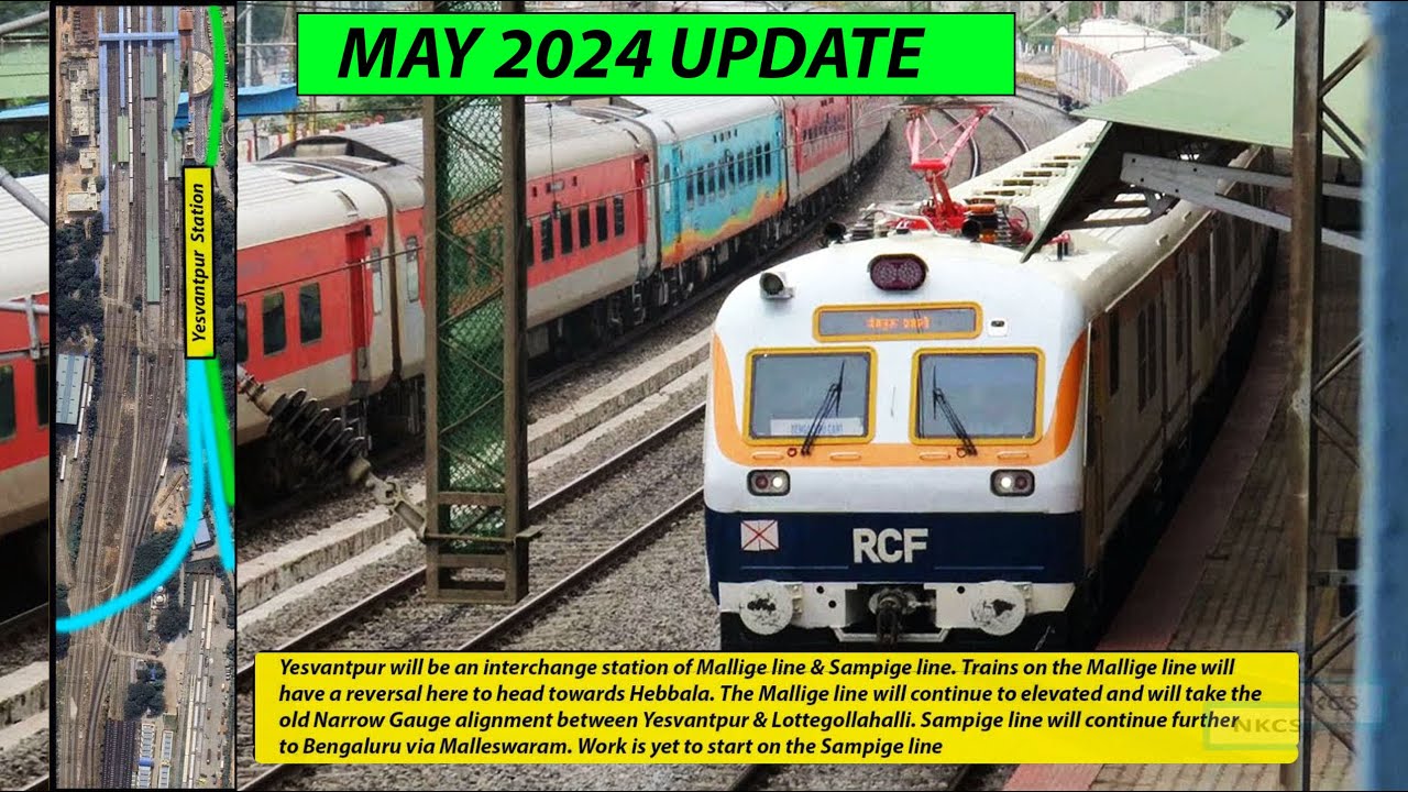 Bengaluru Suburban Railway Update May 2024 | Chikka Banavara ...
