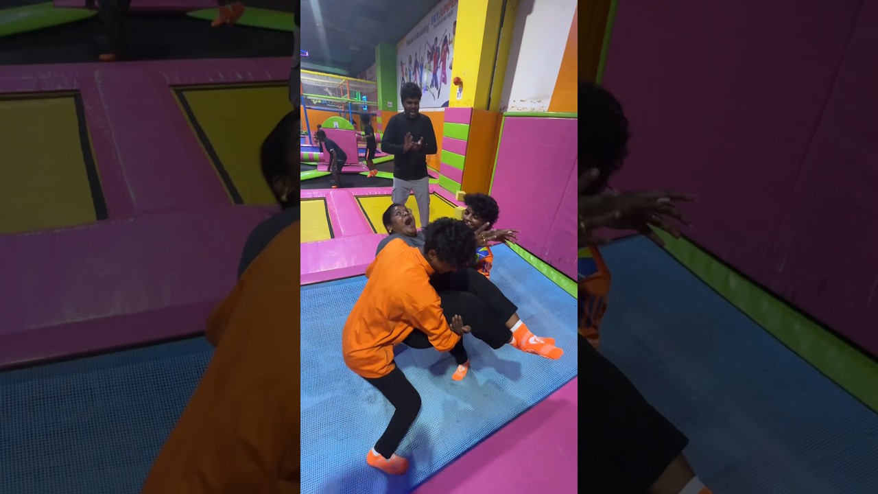 Trampoline park fun time | 