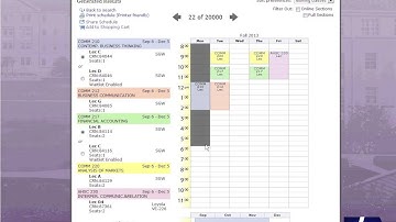 Visual Schedule Builder (VSB) 3 minute demo