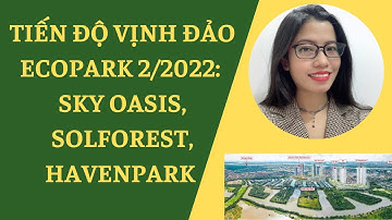 Tiến độ thực tế căn hộ vịnh đảo Ecopark-Skyoasis Solforest Havenpark Tháng 2.2022