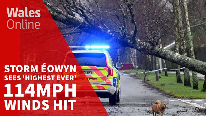 Storm Éowyn warnings issued with flood alerts and 'highest ever' 114mph winds hit