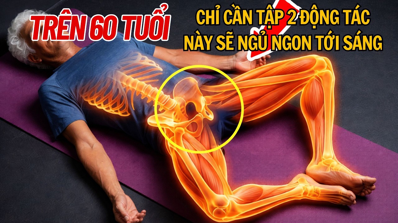 TRÊN 60 TUỔI? CHỈ CẦN TẬP 2 ĐỘNG TÁC NÀY SẼ NGỦ NGON TỚI SÁNG - BÍ QUYẾT SỐNG KHỎE CỦA NGƯỜI NHẬT